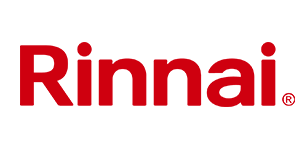 rinnai brand logo for condensing water heaters